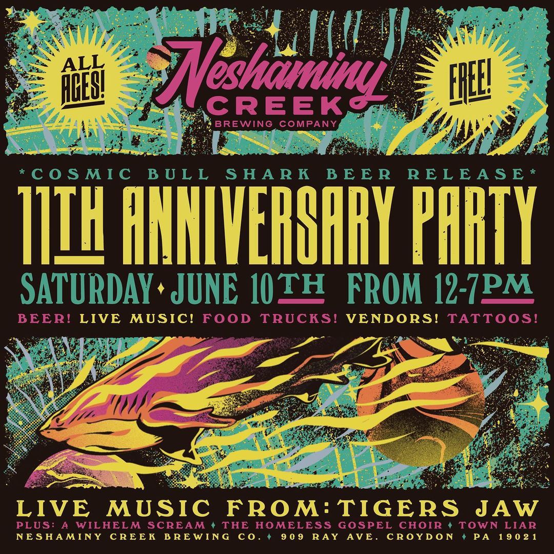 Neshaminy Creek Celebrates 11 Years with New Beer & Anniversary Party in Croydon