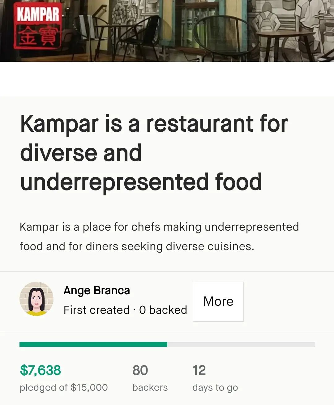 Saté Kampar Comeback: Two Ways to Help