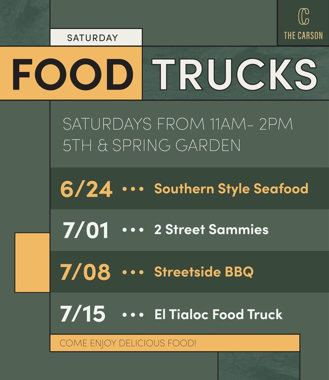 The Carson Brings Food Trucks to Northern Liberties