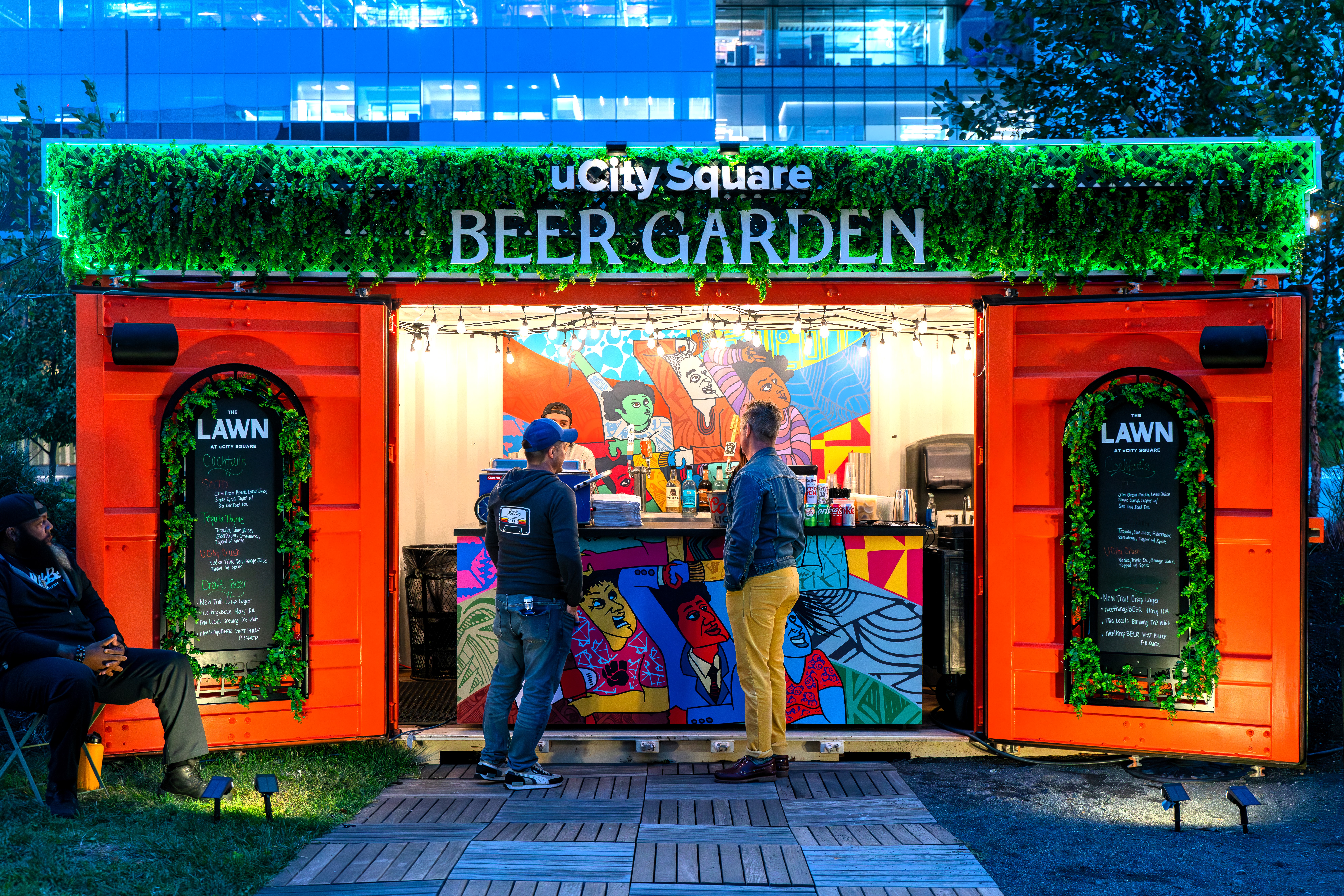 Outdoor Spaces: Beer Garden at uCity Square