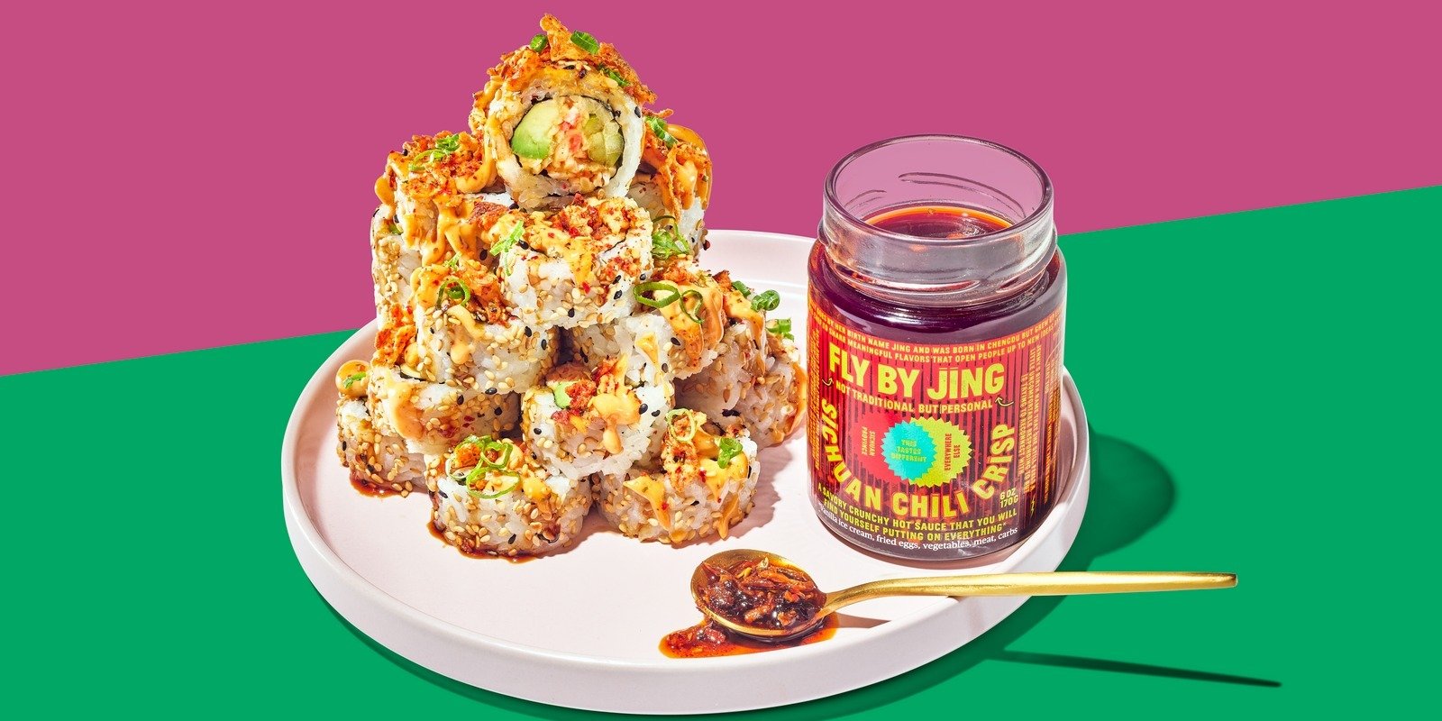 Hissho Sushi & Fly By Jing Launch New Sichuan Chili Crisp California Roll