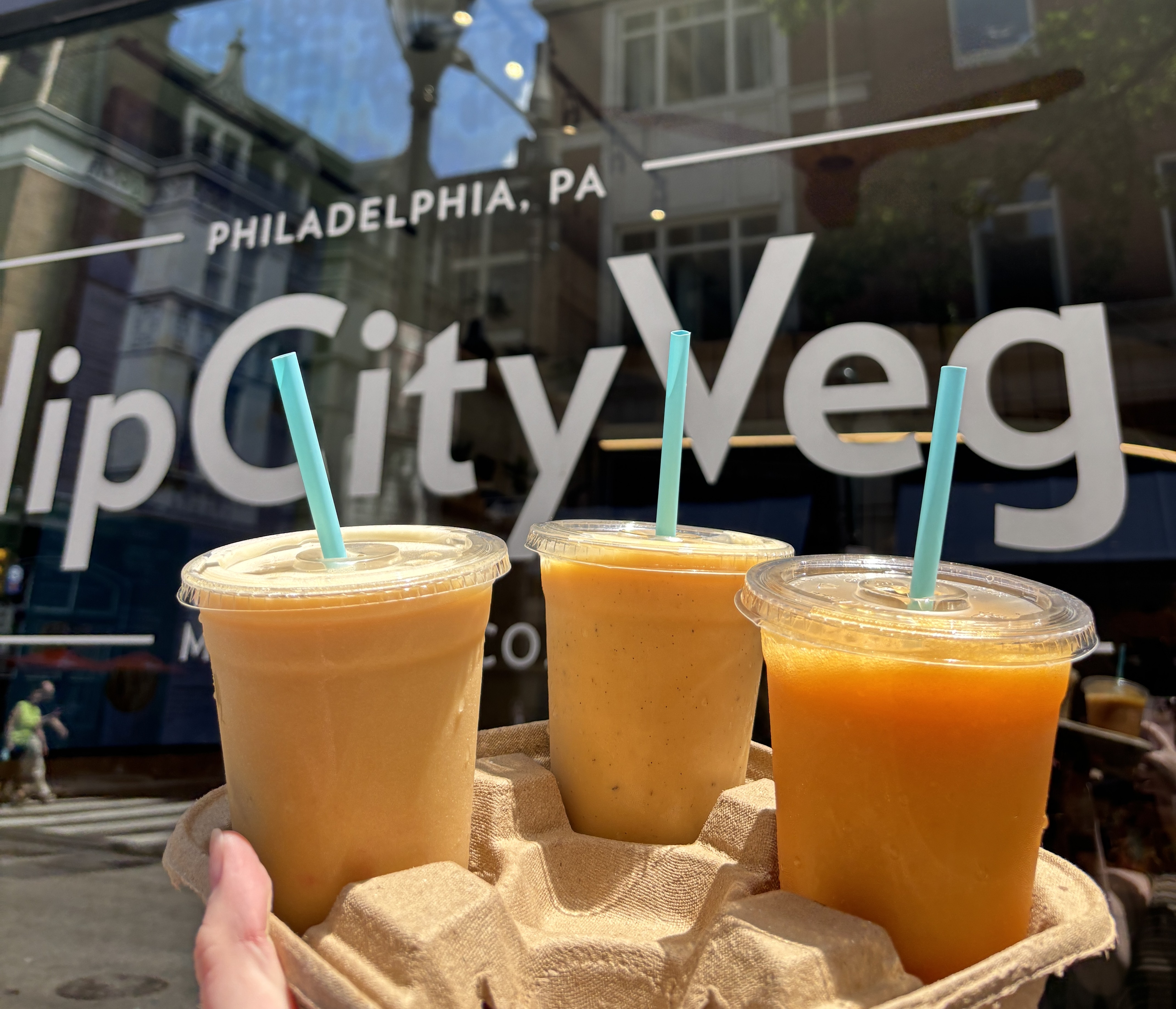 Bassetts Mango Apricot Sorbet Featured on HipCityVeg Menu Items