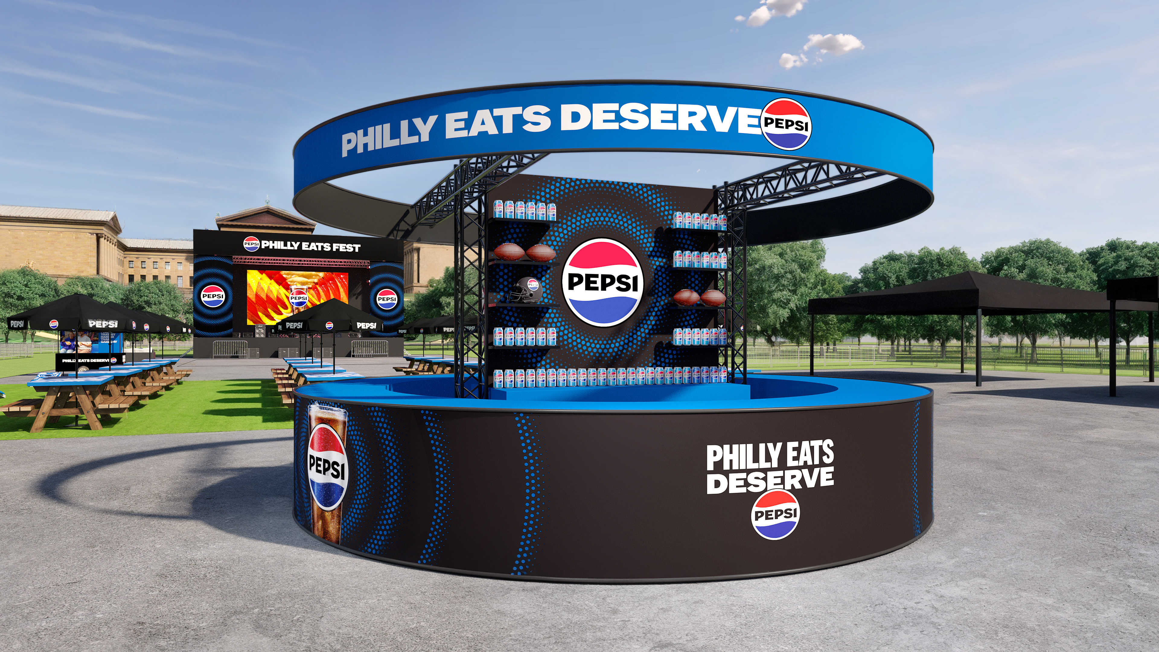Pepsi Philly Eats Fest at Eakins Oval