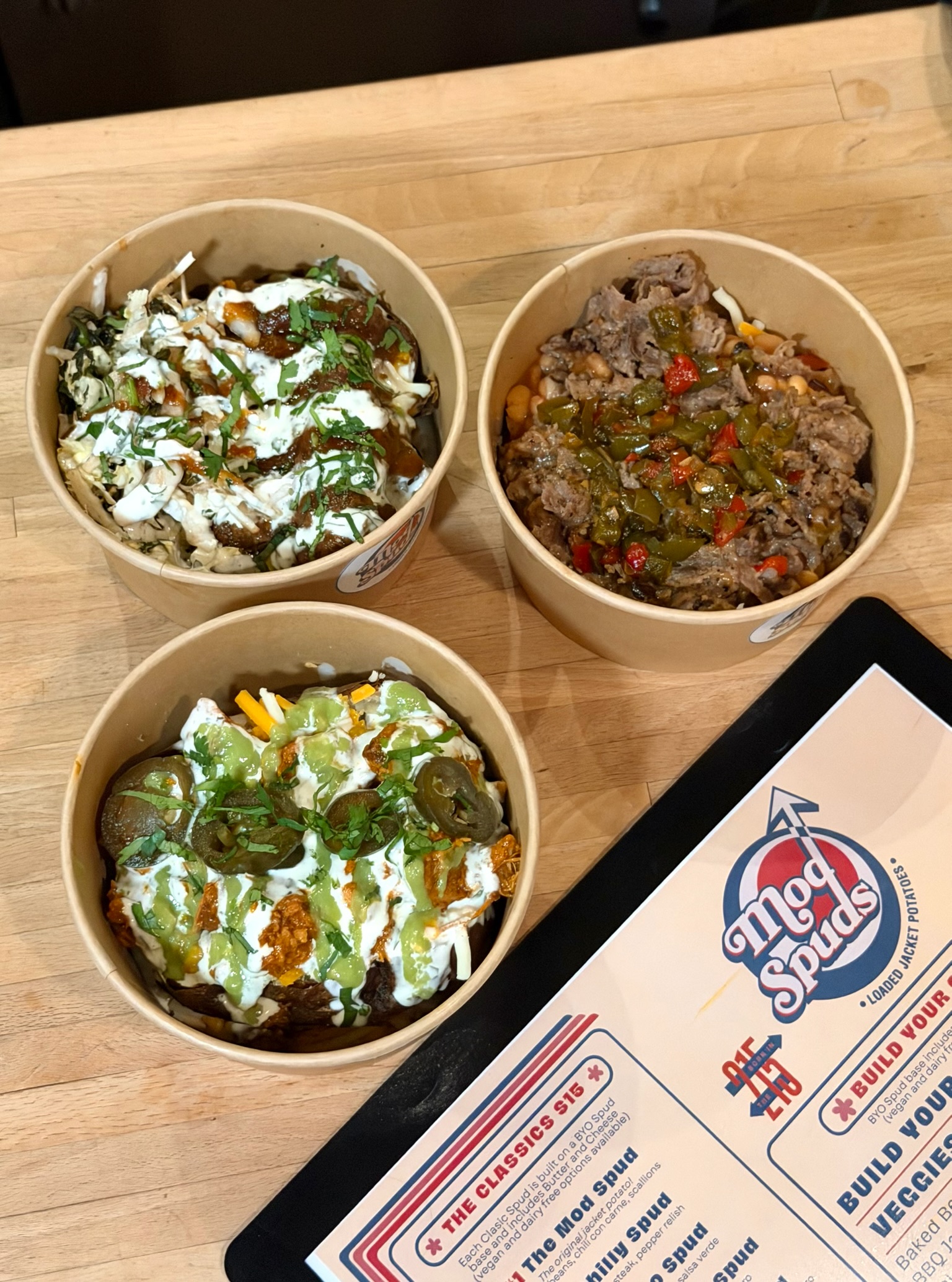 Mod Spuds Loaded Jacket Potatoes Opens on South Street