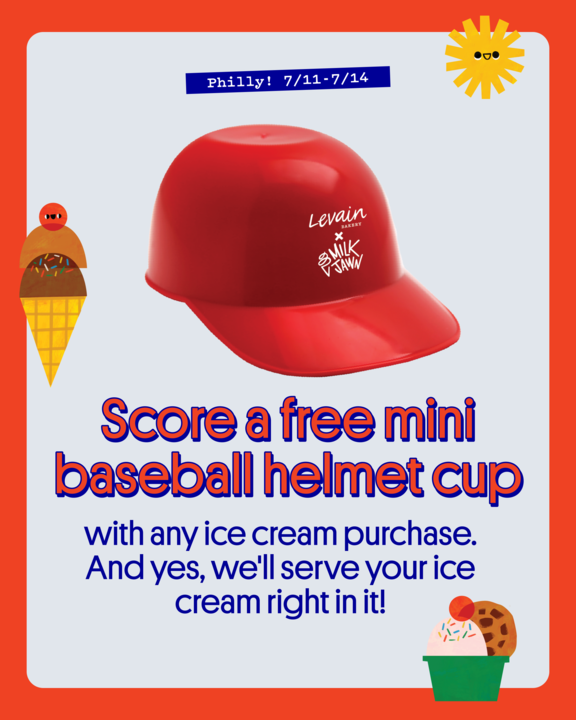 Levain Bakery Celebrates Tuesday’s All-Star Game with Free Mini Helmet Cups