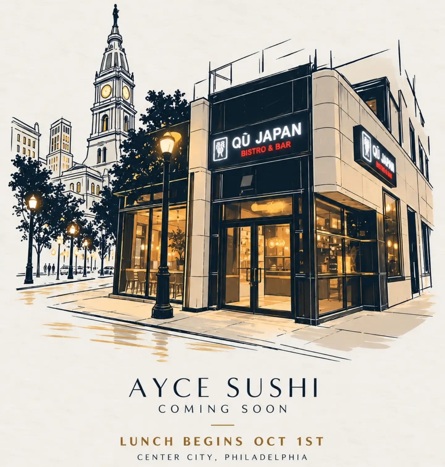 Qu Japan Bringing All-You-Can-Eat Sushi to Center City Philadelphia